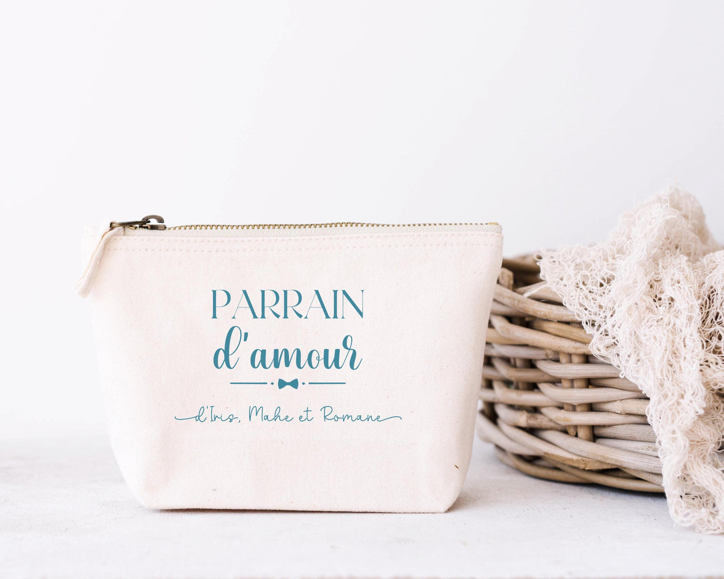 Trousse personnalisé, Cadeau Parrain, Cadeau personnalisé, Accessoire homme,