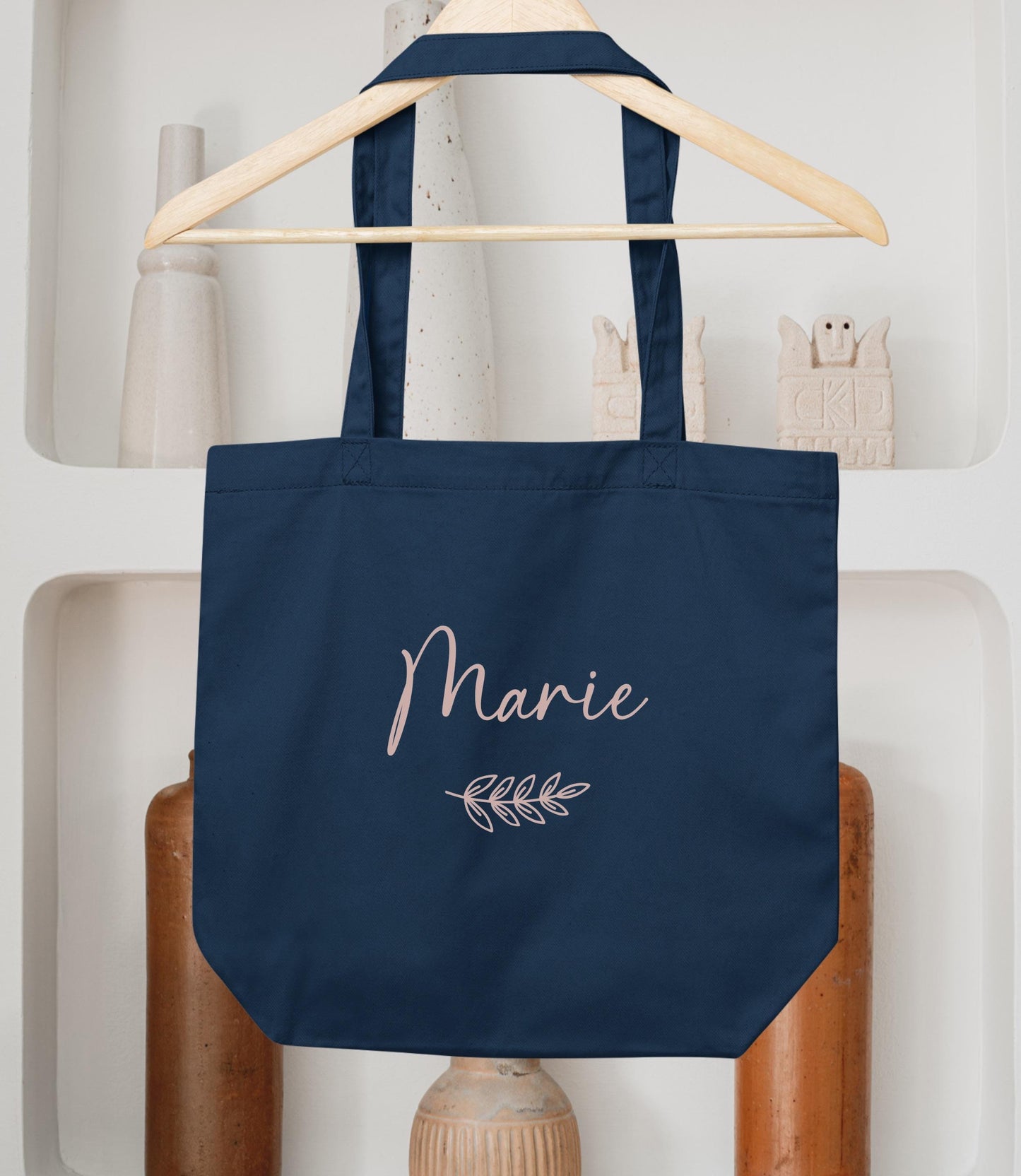 Cabas Personnalisé en coton, Sac coton , Sac fourre-tout, Sac prénom