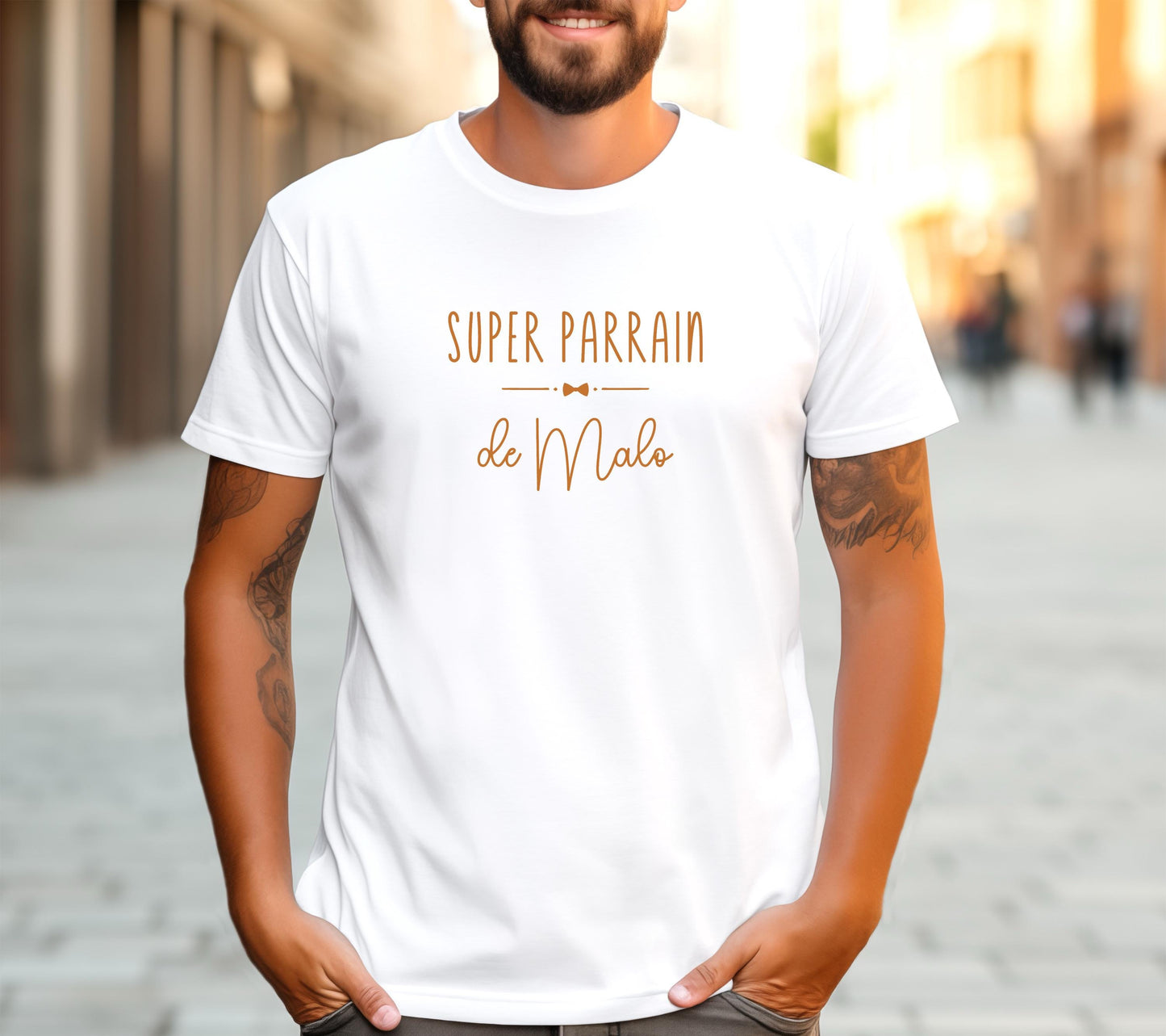 T-shirt Parrain, Cadeau Parrain, Parrain d'amour