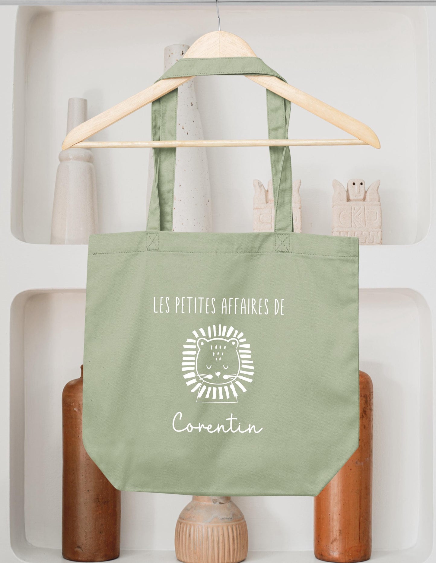 Cabas Personnalisé pour enfant, Sac lapin, Cadeau enfant