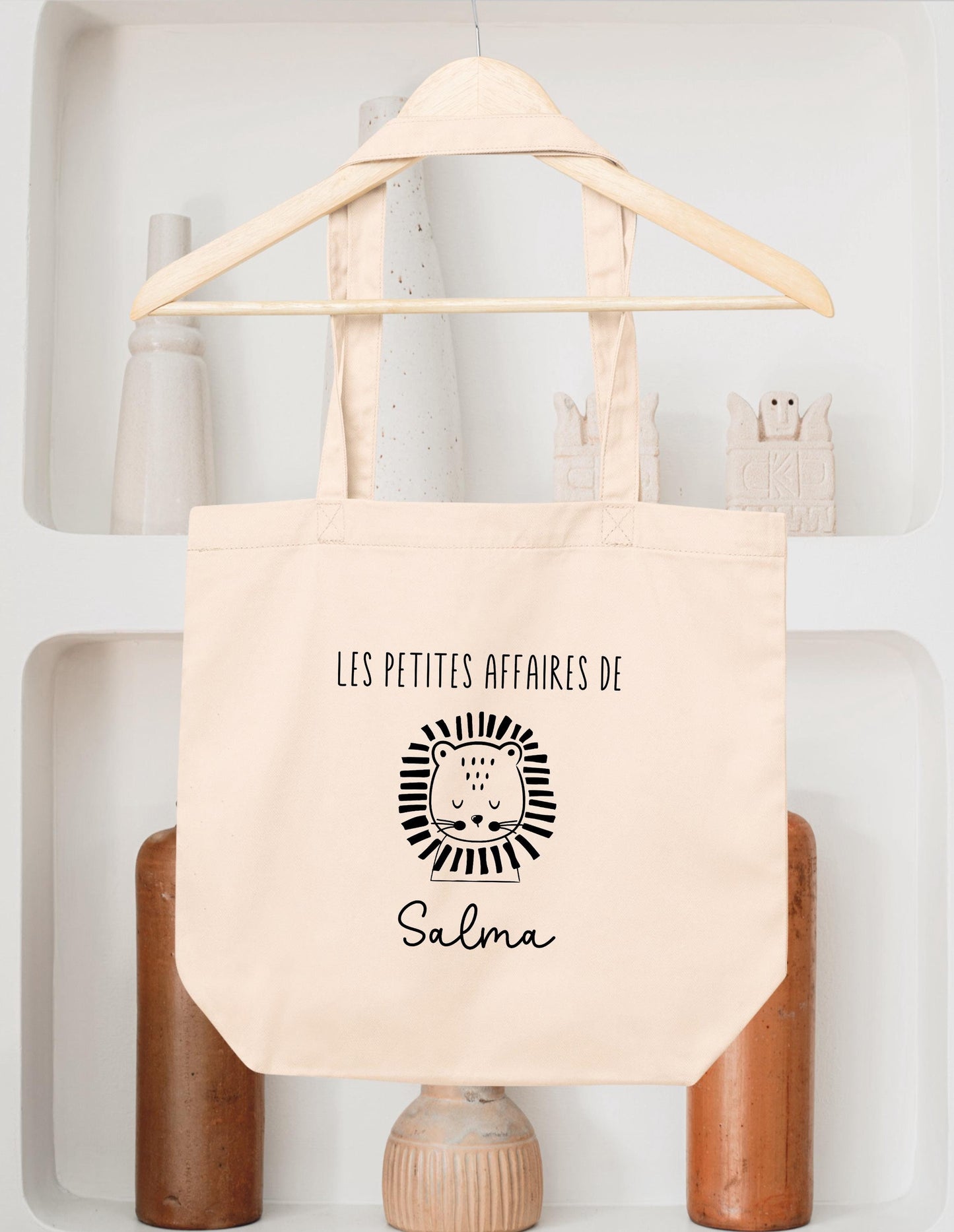Cabas Personnalisé pour enfant, Sac lapin, Cadeau enfant