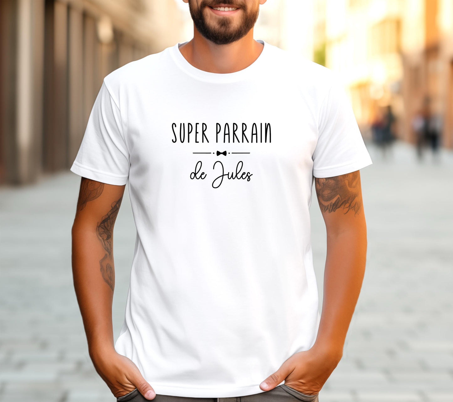 T-shirt Parrain, Cadeau Parrain, Parrain d'amour