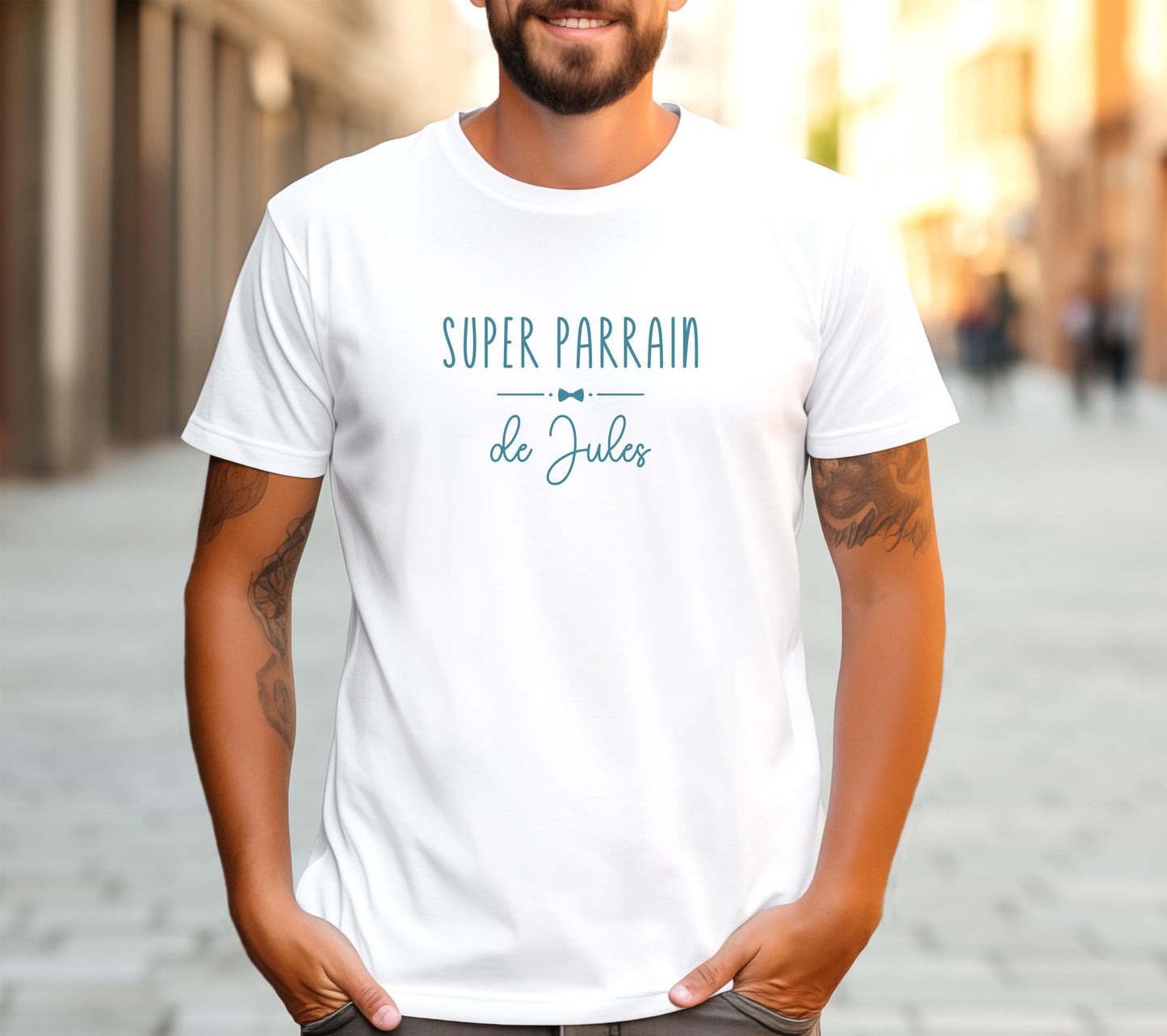 T-shirt Parrain, Cadeau Parrain, Parrain d'amour