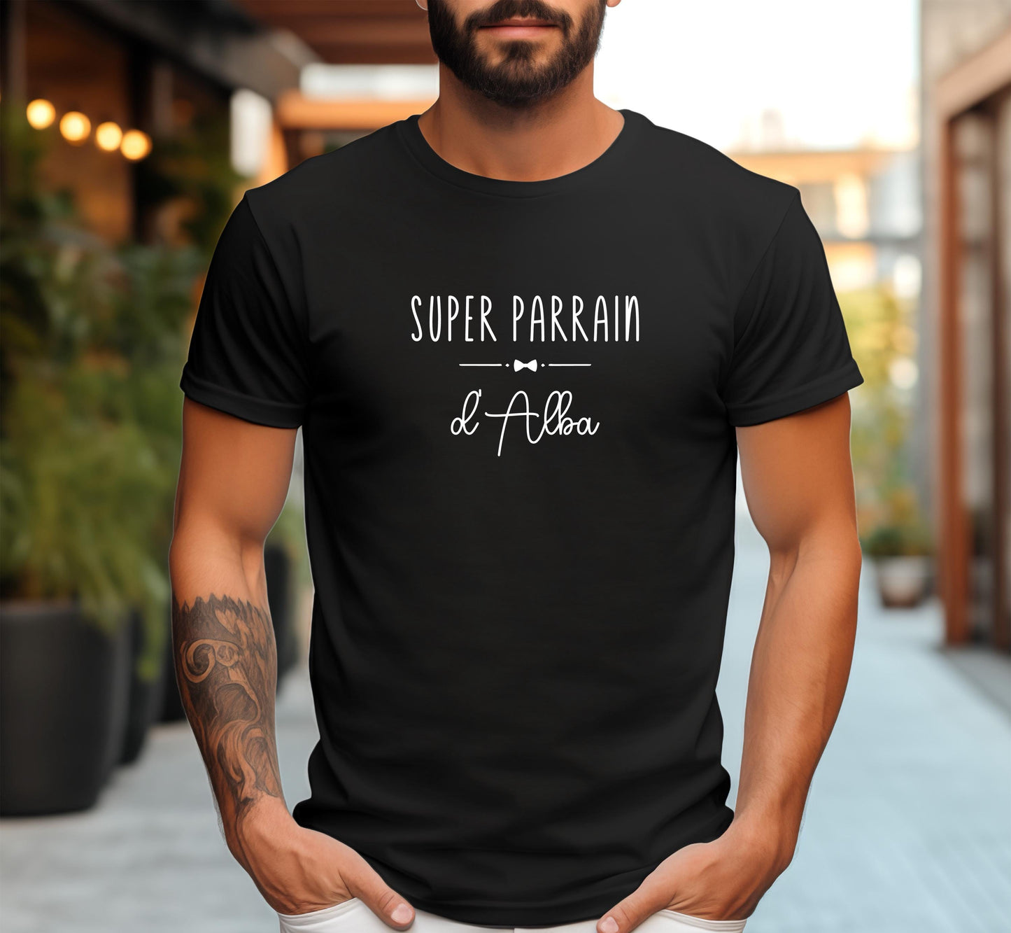 T-shirt Parrain, Cadeau Parrain, Parrain d'amour