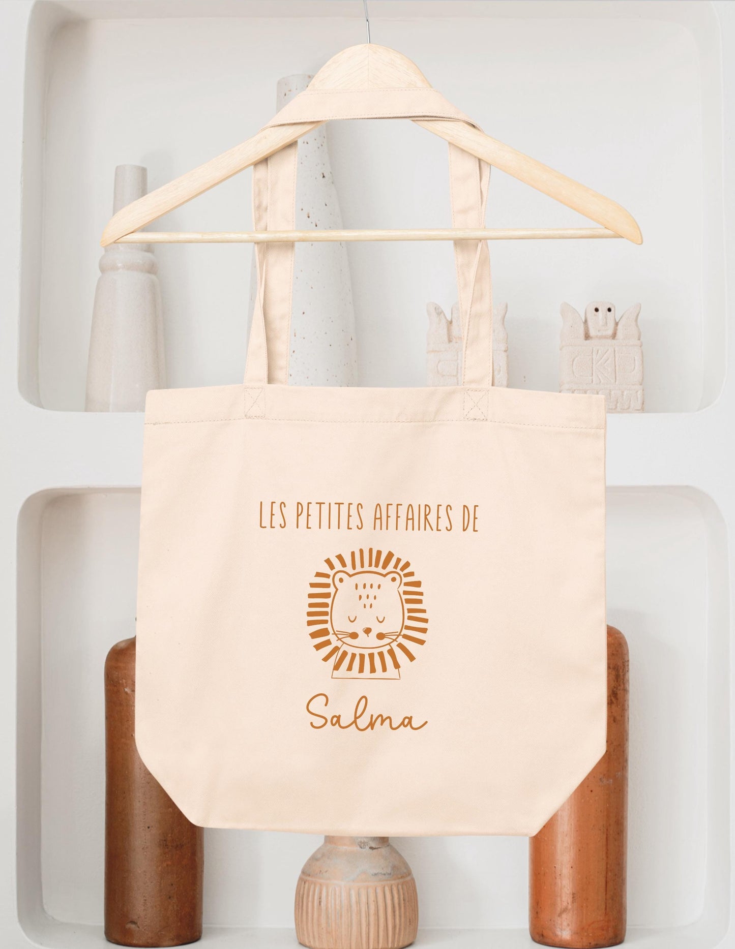 Cabas Personnalisé pour enfant, Sac lapin, Cadeau enfant