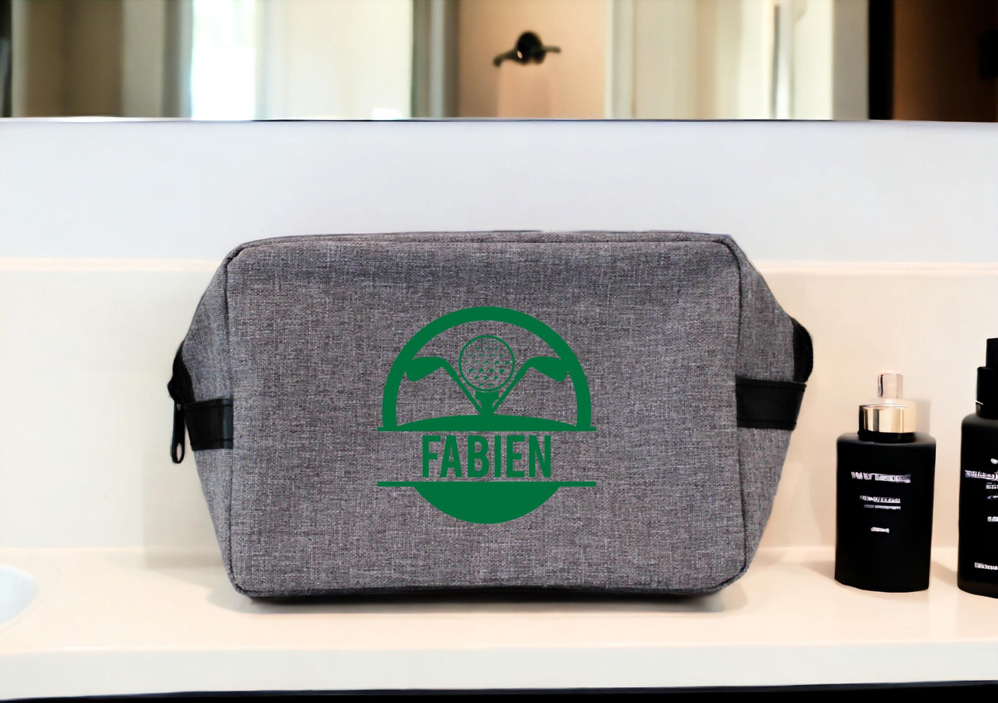 Trousse Toilette Homme, Trousse sport golf personnalisée