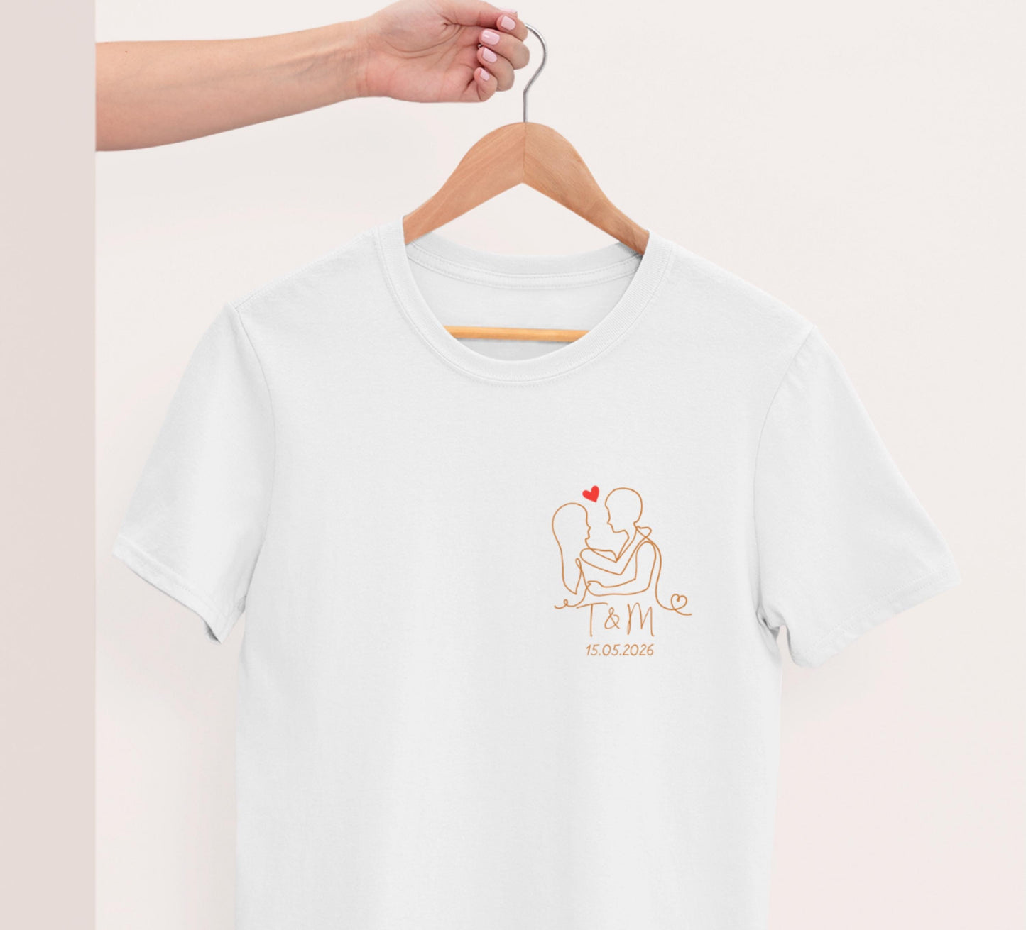 T-shirt mariage, Mr Mme, Cadeau de mariage, Jeunes mariés