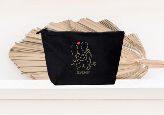 Trousse de mariage, Cadeau mariage personnalisé, Accessoire mariée