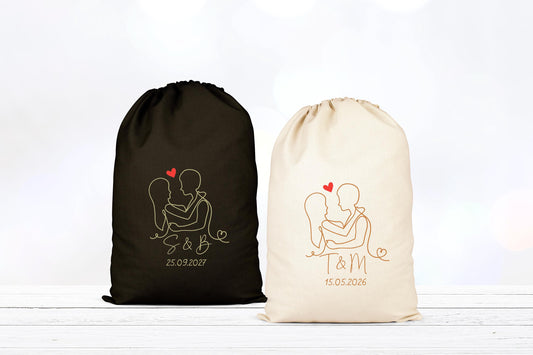 Pochon mariage, Cadeau invité mariage, Cadeau témoin