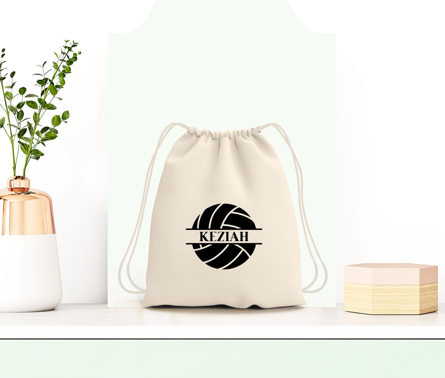 Sac à dos personnalisé, Cadeau sportif, Volleyball