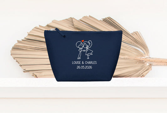 Trousse de mariage, Cadeau mariage personnalisé, Accessoire mariée