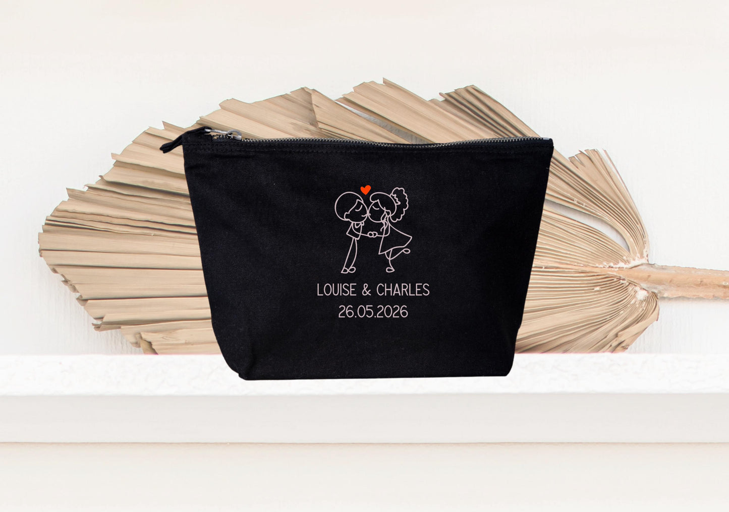 Trousse de mariage, Cadeau mariage personnalisé, Accessoire mariée
