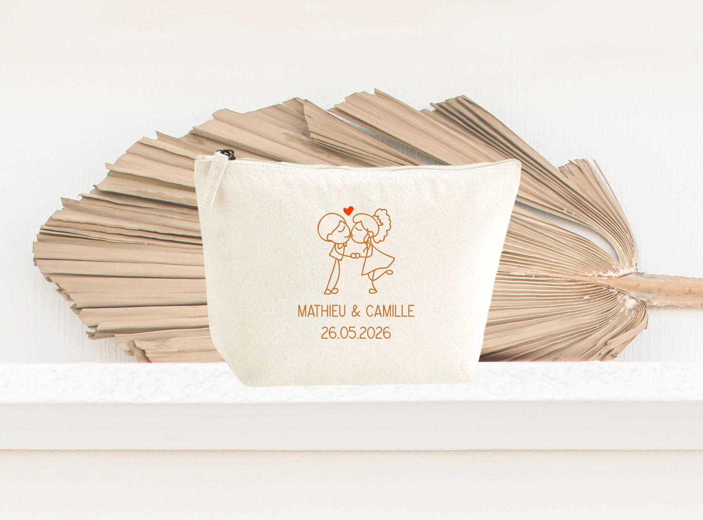 Trousse de mariage, Cadeau mariage personnalisé, Accessoire mariée