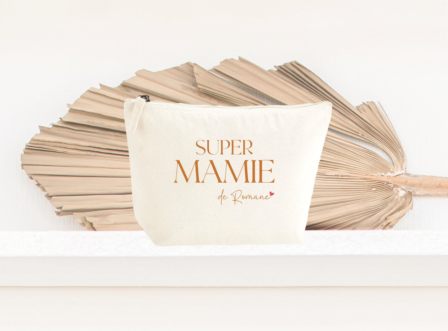 Trousse personnalisée Super Mamie, Cadeau grand-mère, Idée cadeau Mamie personnalisé