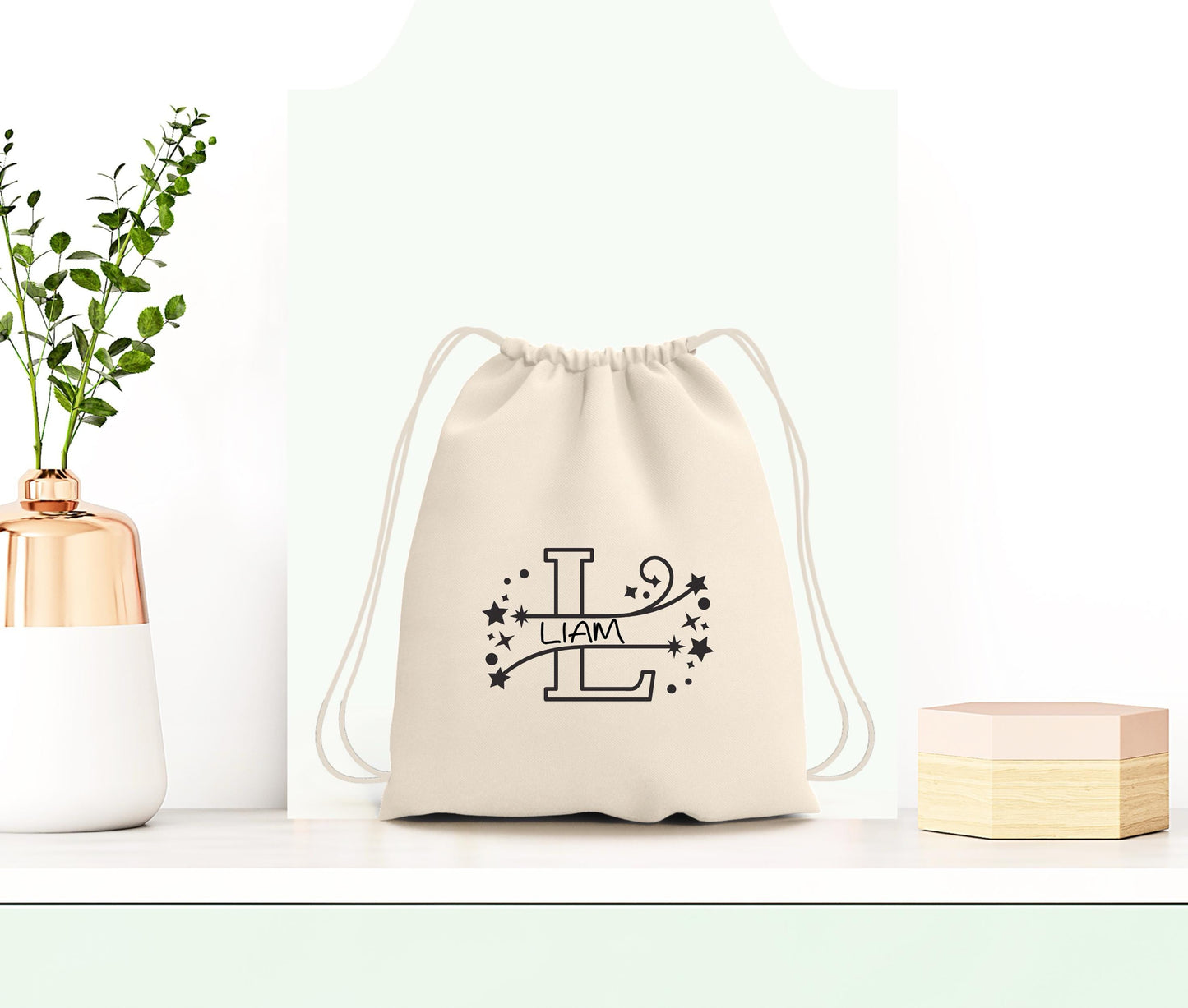 Sac à dos enfant, Sac à dos enfant personnalisé maternelle, Sac à dos à cordon