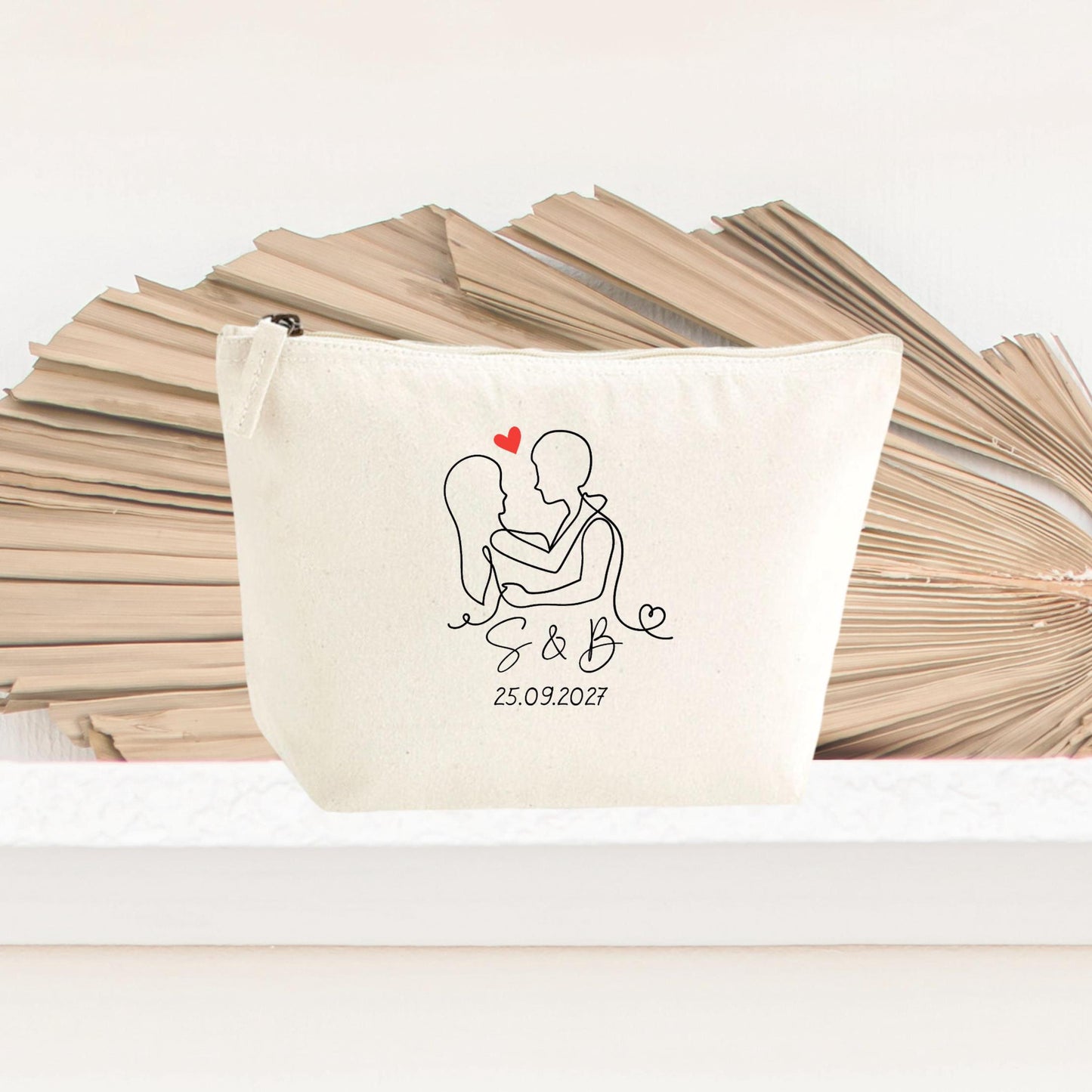 Trousse de mariage, Cadeau mariage personnalisé, Accessoire mariée