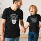 T-Shirts Assortis Papa Fils Viking, Raising A Little Viking, Duo Père Fils, Cadeau Papa, Fête des Pères