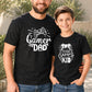 T-shirts assortis Papa Fils Gamer, Gamer Dad Future Gamer Kid, Cadeau Papa Gamer, Duo adulte enfant, Fête des Pères
