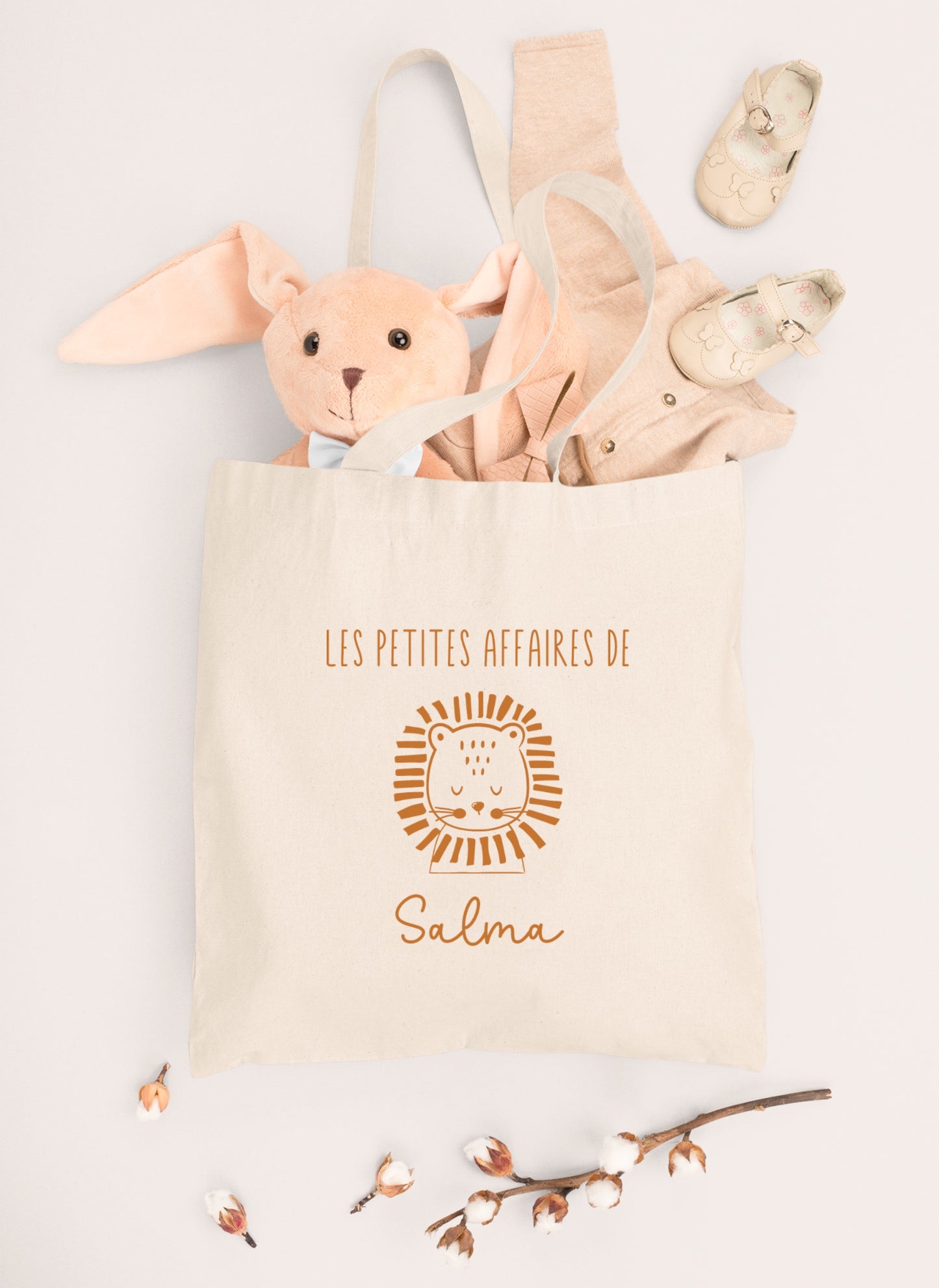 Sac enfant Lion personnalisé, Sac enfant, Sac enfant personnalisé, Tote bag enfant