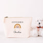 Trousse personnalisée, Trousse arc en ciel, Cadeau enfant
