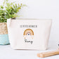 Trousse personnalisée, Trousse arc en ciel, Cadeau enfant