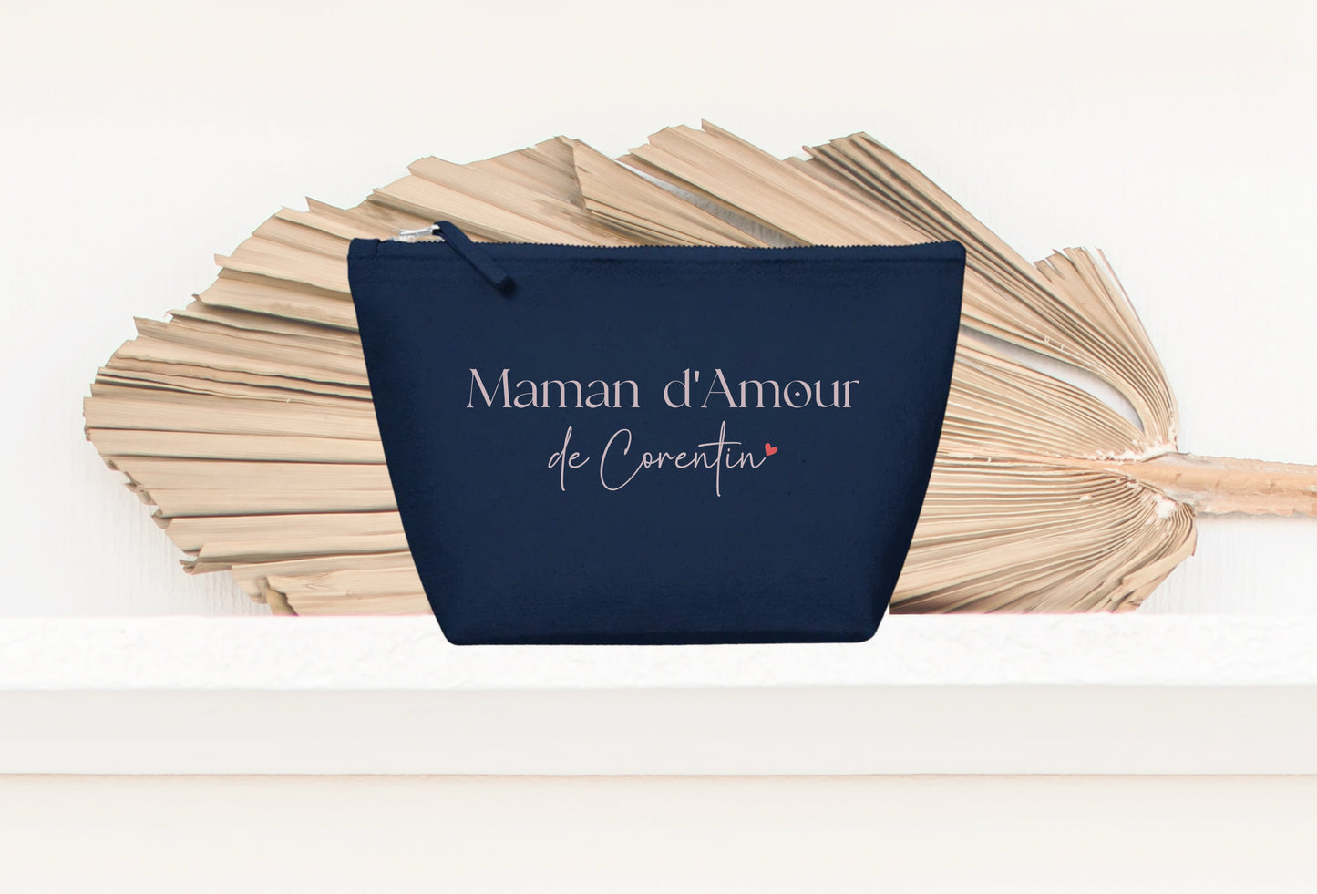 Trousse personnalisée "Maman d’Amour" – Cadeau maman – Fête des Mères – Pochette personnalisée femme