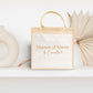 Cabas jute personnalisé “Maman d’Amour”, Cadeau maman, Fête des Mères, Sac cabas personnalisé