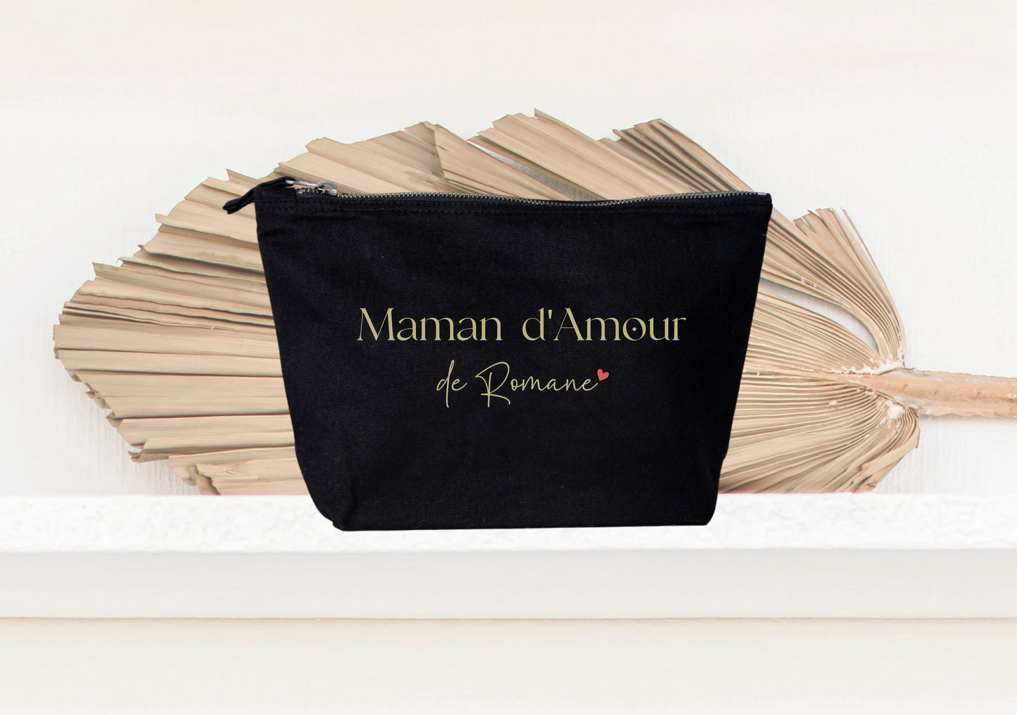Trousse personnalisée "Maman d’Amour" – Cadeau maman – Fête des Mères – Pochette personnalisée femme