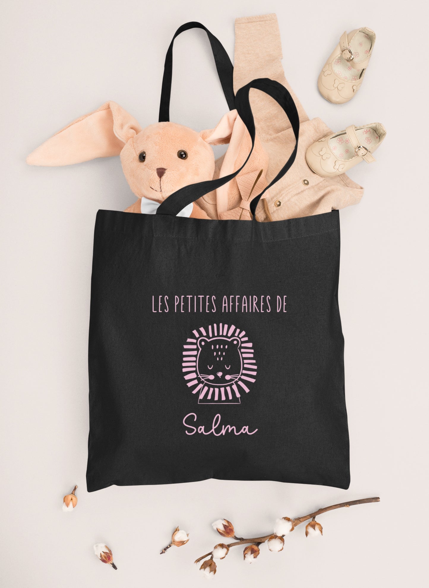 Sac enfant Lion personnalisé, Sac enfant, Sac enfant personnalisé, Tote bag enfant