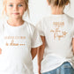 T-shirt annonce grossesse, T-shirt enfant, Cadeau futur papa, Cadeau parrain