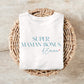 T-shirt "Super maman bonus" personnalisé – Prénom(s) – Cadeau belle-maman – Famille recomposée – Fête des mères