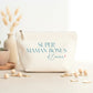 Trousse "Super maman bonus" personnalisée – Prénom(s) – Cadeau belle-maman – Famille recomposée – Fête des mères