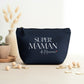Trousse Super maman personnalisée – Prénom(s) – Cadeau maman – Fête des mères – Pochette – Anniversaire