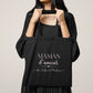 Tote bag Maman d’amour personnalisé – Prénom(s) – Cadeau maman – Fête des mères – Sac en coton – Anniversaire