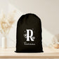 Pochon personnalisé initiale + prénom – Sac pochon coton – Cadeau personnalisé enfant femme – Rangement – Anniversaire