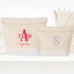 Sac repas isotherme personnalisé initiale + prénom – Lunch bag – Cadeau personnalisé – École travail pique-nique