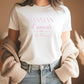 T-shirt Maman d’amour personnalisé – Prénom(s) – Cadeau maman – Fête des mères – T-shirt femme – Anniversaire