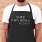 Tablier Super papa bonus personnalisé – Prénom(s) – Cadeau beau-papa – Famille recomposée – Fête des Pères
