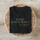 T-shirt "Super maman bonus" personnalisé – Prénom(s) – Cadeau belle-maman – Famille recomposée – Fête des mères