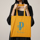 Tote bag coton personnalisé initiale + prénom – Sac en coton – Cadeau personnalisé femme enfant – Anniversaire