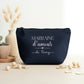 Trousse Marraine d’amour personnalisée – Prénom filleul(e) – Cadeau marraine – Baptême – Pochette – Anniversaire
