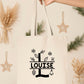 Tote Bag Noël personnalisé, Tote bag prénom, Cadeau noël