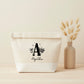 Sac repas isotherme personnalisé initiale + prénom – Lunch bag – Cadeau personnalisé – École travail pique-nique