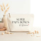 Trousse Super papa bonus personnalisée – Prénom(s) – Cadeau beau-papa – Famille recomposée – Fête des Pères