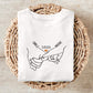 T-shirt Personnalisé Prénoms Date, Cadeau Mariage, Cadeau Fiançailles, Cadeau Couple, Homme Femme