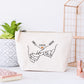 Trousse Personnalisée Couple Prénoms et Date, Cadeau Couple, Trousse Maquillage Personnalisée, Cadeau Saint Valentin, Anniversaire
