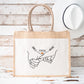 Sac Cabas Couple Personnalisé Prénoms et Date, Cadeau Couple, Sac Plage Personnalisé, Cadeau Mariage, Cadeau Saint Valentin