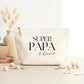 Trousse "Super papa" personnalisée – Prénom(s) – Cadeau papa – Fête des Pères – Pochette – Anniversaire