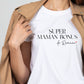 T-shirt "Super maman bonus" personnalisé – Prénom(s) – Cadeau belle-maman – Famille recomposée – Fête des mères