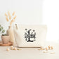 Cadeau Noël Personnalisé, Pochette personnalisée, Trousse personnalisée, Trousse de maquillage personnalisée